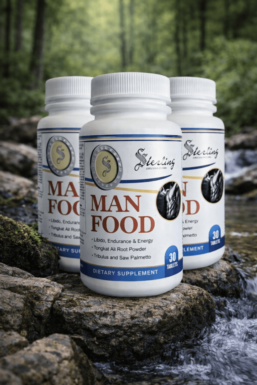 3 Man Food (90 Pills)