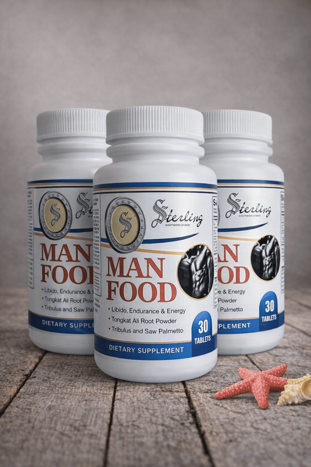 3 Man Food (90 Pills)
